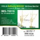 1/700 IJN Musasha 1944 Brass Mast Set for Pit-Road W201 kits