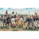 1/72 Austrian and Russian Allied General Staff in Napoleonic Wars (39 Figures+5 Horses)