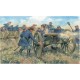 1/72 Union Artillery in American Civil War (13 Figures+8 Horses)