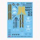 1/48 F-14B Tomcat VF-103 JOLLY ROGERS 60 Year 2004 Decals for Hasegawa/Revell/HobbyBoss