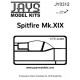 1/72 Spitfire PR Mk.19 Vacuum Form Canopy 
