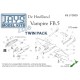 1/72 de Havilland Vampire FB.5 (Lite) Twin Pack