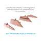 1/72 Tornado GR1/GR4 Underwing Pylons w/Railadapters for Revell kits