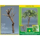 Tree Trunk set No.2 - Approx. Height 110mm (Unpainted Resin kit)