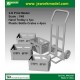 1/48 Hand Trolley (1pc) & Plastic Bottle Crates (4pcs) 3D Print Resin