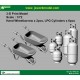 1/72 3D Print Hand Wheelbarraw (2pcs), LPG Cylinders (6pcs)
