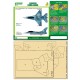 Airbrush Camo-Mask for 1/48 F-16A NSAWC 04 Camouflage Scheme