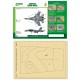 Airbrush Camo-Mask for 1/48 SU-27 FLANKER Camo 2