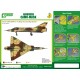 Airbrush Camo-Mask for 1/72 Dassault Mirage IIIC Camouflage Scheme 1