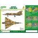 Airbrush Camo-Mask for 1/72 Dassault Mirage IIIC Camouflage Scheme 2