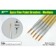 Fine Paint Brushes #Medium (5pcs)