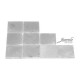 1/24 Walking Plates 50x50 #Light Grey (120x)