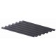 1/35, 1/32 Corrugated Anthracite Roof Sheeting (6-Wave Plate) - Dark Grey (Plastic) 30pcs