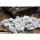 1/35, 1/32 Grey Rubble/Debris app. 200g