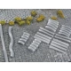 1/32, 1/35 Curbs Add On (Curves/Lowering) 1 Set