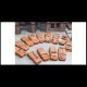 1/87 (HO scale) Scrap Cars (GDR) Rusty (6pcs)