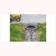 1/87 (HO scale) Water Passage Medium (Bricks Grey 6x)
