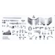 1/35 WWII German 7.5cm Pak40 Anti-Tank Gun Upgrade Set for Dragon / AFV Club kits