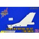 1/72 F-16A/B MLU Vertical Tail Set for Tamiya kits