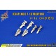 [Egg Plane] F-16 Weapon (AIM-120/AGM-84G-1/AGM-64G/LAU-117/F-16 Pylon) for Hasegawa kits