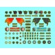 [Egg Plane] ROCAF F-16A/B Decal Set for Hasegawa kits
