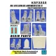 1/32 F-5F MK16 - US16T Ejection Seat & Counterweight Set for KittyHawk/Storm Factory kits