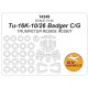1/144 Tupolev Tu-16K-10 Badger C/G Masks for Trumpeter #03908/03907