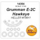 1/144 Northrop Grumman E-2C Hawkeye Masking for Heller #79911