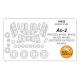 1/144 An-2/2V Masks for Amodel #1422/1435/1436/1459/Eastern Express #14443
