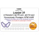 1/144 Learjet 35 Masking for Stransky #Str1401/Str1402
