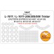 1/144 L-1011 / L-1011-200 / L-1011-385-3 / L-1011-500 Tristar Masks for Eastern Express