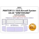 1/35 PANTSIR S-1 SA-22 Greyhound Windows Rubber Seals Masking for Zvezda #3698