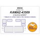 1/35 KAMAZ-43509 Masks for Zvezda #3657