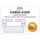 1/35 KAMAZ-43509 Masks for Zvezda #3657