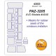 1/43 PAZ-3205 Masks for AVD Models #4040