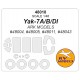1/48 Yak-7A/Yak-7B Paint Masking for Ark Models