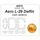 1/48 Aero L-29 Delfin Masks for AMK #88002 w/Wheels Masks