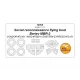 1/72 Soviet Reconnaissance Flying Boat Beriev MBR-2 Masking for Eastern Express kits