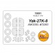 1/72 Yak-27K-8 Masking w/Wheels Masks for Amodel