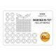 1/72 BOEING B-707 Masking for Heller #80452
