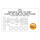 1/72 Fairchild C-123K/UC-123K/C-123B/HC-123B/AC-123K Provider Masking for Roden