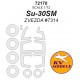 1/72 Sukhoi Su-27SM/Su-33 Paint Masking for Zvezda/Revell kits