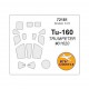 1/72 Tu-160 Masking for Trumpeter kits
