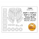 1/72 HUP-1/HUP-2/HUP-3/H-25A Masking for Amodel kits