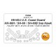 1/72 US Coast Guard HH-60J/H/SH-60/B Sea Hawk Masking for Italeri /Tamiya #60706