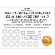 1/72 ZiL-131/ATZ-4-131/BM-13-16/VZ-20-350/AKZS-75M-131-P Masking for ICM kits