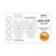 1/72 MiG-37B Double sided Masking for Italeri kits