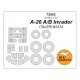 1/72 A-26 A/B Invader Masking for Italeri #1274