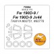 1/72 Fw 190D-9/Fw 190D-9 JV44 Masking for Tamiya #60751, #60778