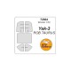 1/72 Yakovlev Yak-3 Masking for Rob Taurus 72074 kit